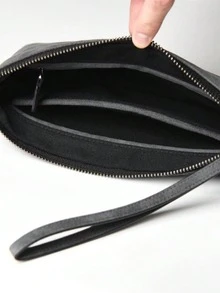 男士手拿包，新款商务休闲极简钱包/零钱包，高端手拿包，手机包，收纳包，圣诞节和情人节礼物