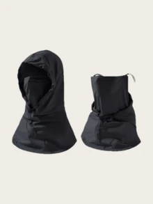 Casual, Lightweight, Breathable, UV-Resistant Mask & Hat Set, Suitable For Women And Unisex, Can Be Used As Beach Hat, Face Mask, Driving Cap, And Cycling Cap - Multicolor - View 4