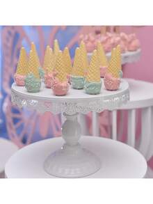 1pc Cake Tray, Dessert Table Decorations, European Candy Tray, Living Room Home Coffee Table Snacks Storage Tray, Multi-Layer Dim Sum Rack, Metal Cake Rack Set, Dessert Table Decorations, Wedding Display Rack, Fruit Table Iron Cake Tray Dim Sum Rack, Used For Dessert Tray And Cupcakes, Snacks Storage, Candy, FOR Ramadan, Birthday, Party, Wedding, Celebration, Valentine's Day, Party - Multicolor - View 7