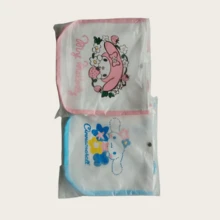 Sanrio Authentic Kitty 1 Piece New Handbag, Bento Bag, Tote Bag, Canvas Bag, Cute Dog Pudding, Dog Merlot, Dog Blue, Melody, Pink - Multicolor - View 21
