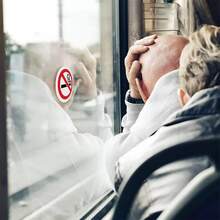 Waterproof, No Smoking, Self-Adhesive, No Smoking Sign Prompt Sticker - Multicolor - View 5