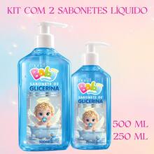 Kit Of 2 Muriel Liquid Soaps, 500ml And 250ml. - Blue - View 1