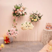 Giá đỡ hoa tròn trong suốt bằng acrylic, vật trang trí trung tâm bàn ăn, giá đỡ hoa acrylic, trang trí đám cưới trang nhã, vật trang trí trung tâm bàn hình học, dùng cho đám cưới, tiệc sinh nhật, trang trí bàn ăn. - Nhiều màu - Xem 7