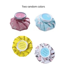 卡通注水冷热水袋，冷热卡通水袋，冷热敷两用。