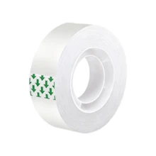 Transparent Adhesive Tape Roll, Non-Waterproof PP Material, Suitable For Gift Packaging, Packaging, Arts And Crafts, Plastic Surface Compatible, High-Quality Transparent Tape Refill For New Year, Compatible With Dispenser