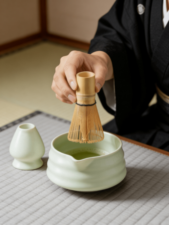 Japanese Matcha Bowl, Hammered Glass Tea Bowl, Glass Bowl, Tea Set Accessories, Song Dynasty Powdered Tea Utensils, Transparent Glass Bowl