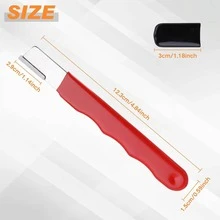 2pcs Professional Tungsten Diamond Sharpener - Multi-Function Kitchen & Garden Scissors Sharpener, Suitable For All Blades, Men's Tool - Multicolor - View 6