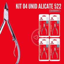 Alicate de Cutícula Mundial 522 Profissional – Corte Preciso e Alta Durabilidade - Prata - Visão 6