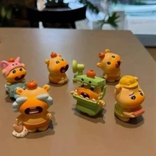 1个可爱卡通水豚盲盒玩偶 - 盲盒娃娃，男孩/女孩娃娃/动漫角色水豚毛绒玩具，水豚惊喜礼物，可爱礼物，神秘包装；适合汽车装饰/桌面装饰；生日礼物/新年礼物/情人节礼物/返校礼物/派对礼品 - 彩色 - 查看 2