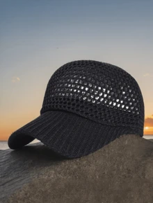 1pc Breathable Mesh Baseball Cap - Adjustable Sun Hat, Solid Color, Lightweight Multi-Functional, Suitable For Outdoor Activities In Summer | Multifunctional Summer Hat | Sun Hat - Multicolor - View 15