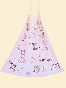 30/60/120个装厨房抽绳垃圾袋，可爱印花一次性垃圾袋，自封口垃圾袋，家用抽绳垃圾袋，多用途垃圾袋，适用于家庭、办公室、清洁用品、家用工具 - 粉色 - 查看 7