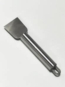 1pc Stainless Steel Cleaning Scraper - Multipurpose Metal Utility Spatula, Suitable For Kitchen, Bathroom, Home - No Electricity Needed, Durable, Space-Saving Design - Default - View 11