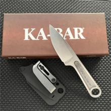 Tactical Outdoor Survival Knife Kydex Sheath | Multi-Function Camping/Pocket/Fruit Knife | Holiday Gift Collectible Blade - Multicolor - View 3