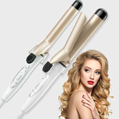25mm/32mm Hair Curler With Two Temperature Settings, Heats Up Quickly And Allows For Easy And Fast Styling, For Home Use, Hair Care Gift