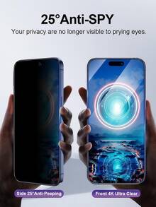 【4片装】高清隐私钢化玻璃屏幕保护膜，兼容小米/红米手机，包括小米15、14T、红米15、红米15C等机型，9H高清钢化玻璃，带隐私快门，防刮防摔，防水防油，适合作为节日/圣诞节/生日礼物。 - 黑色 - 查看 9