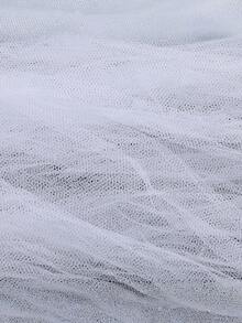 1件装可折叠全覆盖儿童蚊帐，透气涤纶床罩，轻便设计，便携式防蚊虫，适用于婴儿床旅行