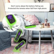 1pc Remote Control Dust Cover | Compatible With Hisense Roku TV Remote Controls, Made Of Scratch-Resistant And Dustproof Silicone, Available In Multiple Colors For A Versatile And Stylish Look, A Practical Back-To-School Accessory. - màu xanh lá - Xem 4
