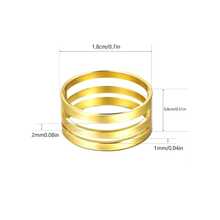 1pc/3pcs/5pcs Stainless Steel Round Ring Opener Tool, Jewelry Making Handcraft DIY Accessory Tool (Gold)