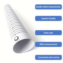 1pc/2pcs/3pcs Bracelet/Ring Sizer Tool, Measure Bracelet Inner Diameter Ruler 12-22, Bracelet Circumference Measuring Tool, Bracelet Measuring Tape, For DIY Jewelry, Jade Bangle Measurement, Essential For Handicraft Enthusiasts