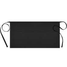 新款腰围围裙，带大口袋，防污设计，适用于酒店、餐厅、厨房等场所。 - 黑色 - 查看 6