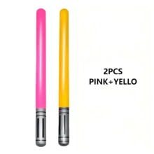 12pcs/Set Party Game Gift Set, Inflatable Party Swords, Party Supplies, Colorful Inflatable Sticks, Suitable For Birthday Party, Cosplay, Halloween, Christmas Gifts - Multicolor - View 12