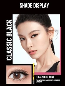 HYPER CURL MASCARA #BLACK 9.2ML/0.31FL.OZ,One Swipe Thick & Curled Lashes, 36H Smudge-Proof with Sky-High Curl Black Technology, 4-in-1 Protection (Waterproof/Sweatproof/Tear-Proof Technology, 4-in-1 Protection (Waterproof/Sweatproof/Tear-ProProof), Beping-Frush唱& Curl - 黑色 - 查看 4