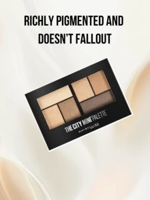 Maybelline 6.1g/0.21oz City Mini Eyeshadow Palette (Intoxicating Moment), High-Pigment Versatile Shades For Shimmery Eye Makeup, Long-Lasting Non-Powdery Formula With Classic Semi-Matte And Micro-Shimmer, Diamond-Like Radiant Mousse Texture, Smooth Matte Finish, Ideal For Beginners, Students, Office Workers, Daily Commute, Outings, Parties, Sunset Makeup Looks, A Great Gift For Friends Or Girlfriends. - Intoxicating Moments - View 9