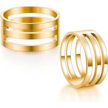 1pc/3pcs/5pcs Stainless Steel Round Ring Opener Tool, Jewelry Making Handcraft DIY Accessory Tool (Gold)