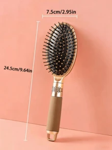 定制花卉图案梳子，个性化发梳，定制顺发梳，定制名字伴娘礼物，精致、时尚、复古、独特，适合日常使用、旅行、出差和送礼。女孩生日礼物、奶奶礼物、周年纪念礼物、情人节礼物、生日礼物、结婚礼物、母亲节礼物、闺蜜礼物 - 彩色 - 查看 6