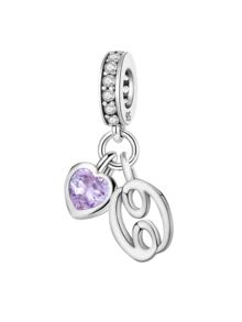 1pc 925 Sterling Silver Heart-Shaped Zodiac Bead Pendant, Suitable For DIY Jewelry Making And Daily Outfit Decoration, Gift For Women (Aquarius) - Zodiac Pendant Beads - View 15