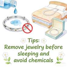 1 件优雅不锈钢手链，适合女士日常及商务佩戴 - 星星 - 查看 8