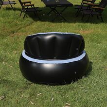 Foldable Inflatable Single-Person Sofa, Space-Saving, Convenient To Use, Ideal Companion For Family Outdoor Activities, Also An Excellent Gift Choice! - Multicolor - View 8