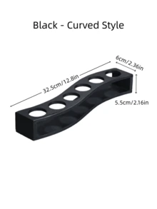 Soporte de bambú para 6 copas de vino, fácil de usar, estante multiusos para copas de vino, exhibidor de copas de vino, estante de almacenamiento de copas de vino, apto para copas de vino, vasos de whisky, copas de cóctel, regalo del Día de San Valentín, decoración para fiestas y cumpleaños, para uso en exteriores y camping - Multicolor - Ver 14