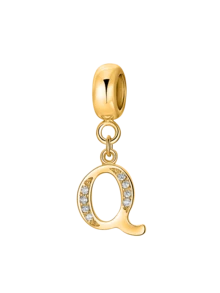 1 Pc Fashionable 925 Sterling Silver A-Z Letters Exquisite Letter Pendant Charm Bead For Women Fit Bracelets Bangles DIY Jewelry Making Anniversary Gift Fine Ladies Jewellery - Exquisite Letters - View 10