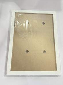 A3/A4/A5经典相框，适用于墙面/桌面，哑光黑/白/浅木纹色可选，多功能文件框，人造木材质 - 彩色 - 查看 11