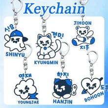 Personalized TWS Keychain, Korean/English Name Keychain, Bag/Car Pendant, Collectible Hanging Decor, Home Decoration, Birthday Gift, Party Favor