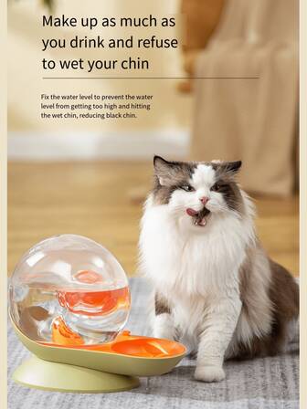 1 ชิ้น, น้ำพุสำหรับสัตว์เลี้ยง, แมว, น้ำพุสำหรับสุนัข, น้ำพุกรองน้ำหมุนเวียนอัตโนมัติไร้สายอัจฉริยะสำหรับสัตว์เลี้ยง, ความจุขนาดใหญ่พิเศษในการกักเก็บน้ำ, ระดับน้ำคงที่, ไม่ทำให้คางเปียก, ให้ความชุ่มชื้นตามหลักการทางกายภาพ, ปลอดภัยกว่าเมื่อไม่เสียบปลั๊ก, เดินทางได้อย่างสบายใจ