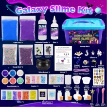 1 Hộp, Bộ Làm Slime, Bộ Làm Slime Ma Thuật Galaxy, Bao gồm Hình dán ma thuật, Có thể làm slime bơ, Có bột màu tối để làm slime lấp lánh và slime thiên hà, Đồ chơi giảm căng thẳng, Quà tặng thú vị, Thích hợp cho bé trai và bé gái từ 6-12 tuổi - Nhiều màu - Xem 7