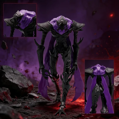 1个动漫手办 - 暗黑蚁王家族装饰收藏品。适用于万圣节、圣诞节、复活节及其他节日装饰。也是电竞/游戏室的理想装饰品。采用充满活力的涂鸦风格设计。是派对用品的绝佳选择，也是馈赠亲朋好友的佳品。圣诞节、万圣节及其他节日的完美礼物。