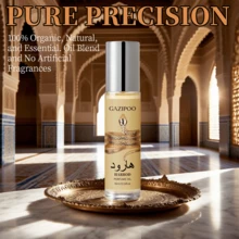 东方檀香男士淡香水喷雾，天然玻璃瓶装，旅行便携装，男女通用香水 - KR-10ml - 查看 1