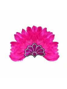 女士羽毛亮片头饰，嘉年华头饰，节日派对头饰，服装/舞蹈配饰