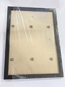 A3/A4/A5经典相框，适用于墙面/桌面，哑光黑/白/浅木纹色可选，多功能文件框，人造木材质 - 彩色 - 查看 9