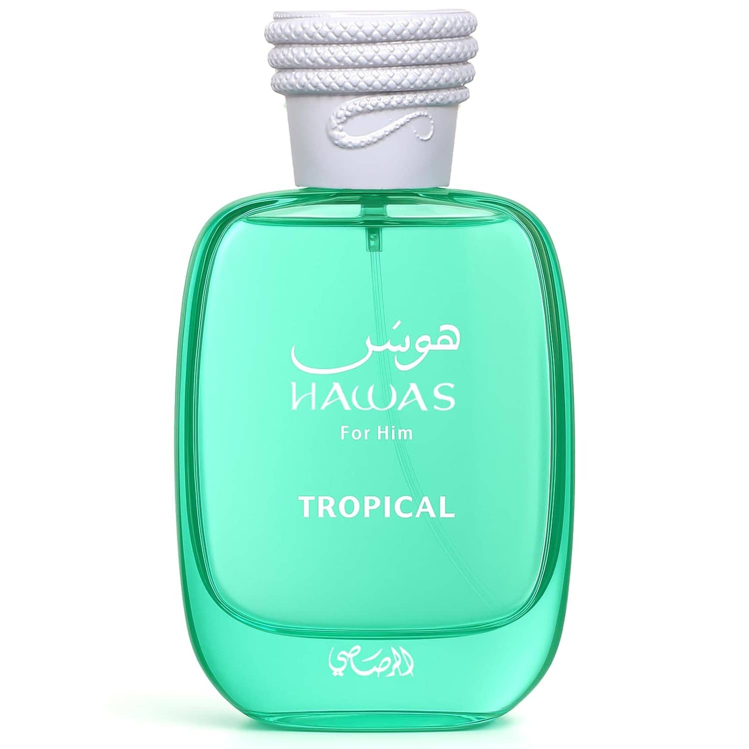 Hawas Tropical Eau De Parfum | Green Glass Bottle | 100ml | Fresh Fragrance For Personal Use - Fresh - View 1