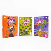 病毒桌游 | 2-6人 | 30分钟 | 英文休闲多人互动卡牌游戏 | 圣诞礼物、家庭圣诞派对和圣诞聚会的理想之选 - 彩色 - 查看 1