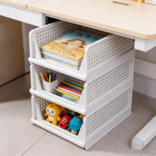 2pcs/4pcs/10pcs Foldable Drawer Type Clothing Storage Organizer, Large Capacity, Slide-Out Design, 43*33cm Opening, Max Load 5kg Per Unit, Suitable As Graduation Gift - White - View 5