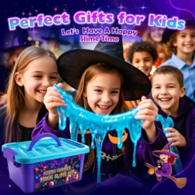 1 Hộp, Bộ Làm Slime, Bộ Làm Slime Ma Thuật Galaxy, Bao gồm Hình dán ma thuật, Có thể làm slime bơ, Có bột màu tối để làm slime lấp lánh và slime thiên hà, Đồ chơi giảm căng thẳng, Quà tặng thú vị, Thích hợp cho bé trai và bé gái từ 6-12 tuổi - Nhiều màu - Xem 6