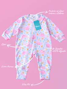 Kit 3 Jungle Friends Rompers - 100% Cotton Suede - Nhiều màu - Xem 2