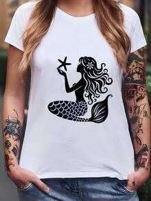 Women Outdoor Tees & Tanks - White - View 1