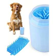 Limpador de Patas Sujas Buddy, Para Cães e Gatos (Azul, Grande/Médio/Pequeno) - Azul - Visão 6