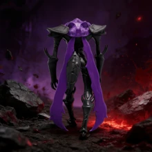 1个动漫手办 - 暗黑蚁王家族装饰收藏品。适用于万圣节、圣诞节、复活节及其他节日装饰。也是电竞/游戏室的理想装饰品。采用充满活力的涂鸦风格设计。是派对用品的绝佳选择，也是馈赠亲朋好友的佳品。圣诞节、万圣节及其他节日的完美礼物。 - 彩色 - 查看 5